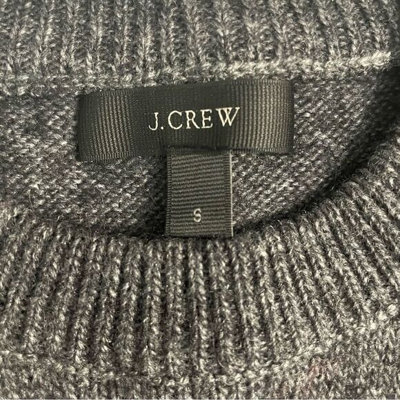 J.CREW NORDIC FAIR ISLE WOOL BLEND KNIT CREWNECK SWEATER multicolored SIZE SMALL - Picture 5 of 9